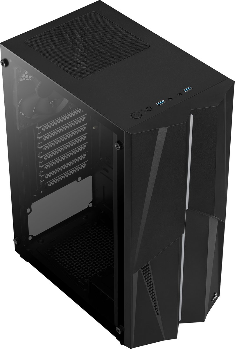 Aerocool Mecha Midi Tower Zwart behuizing - afbeelding 8