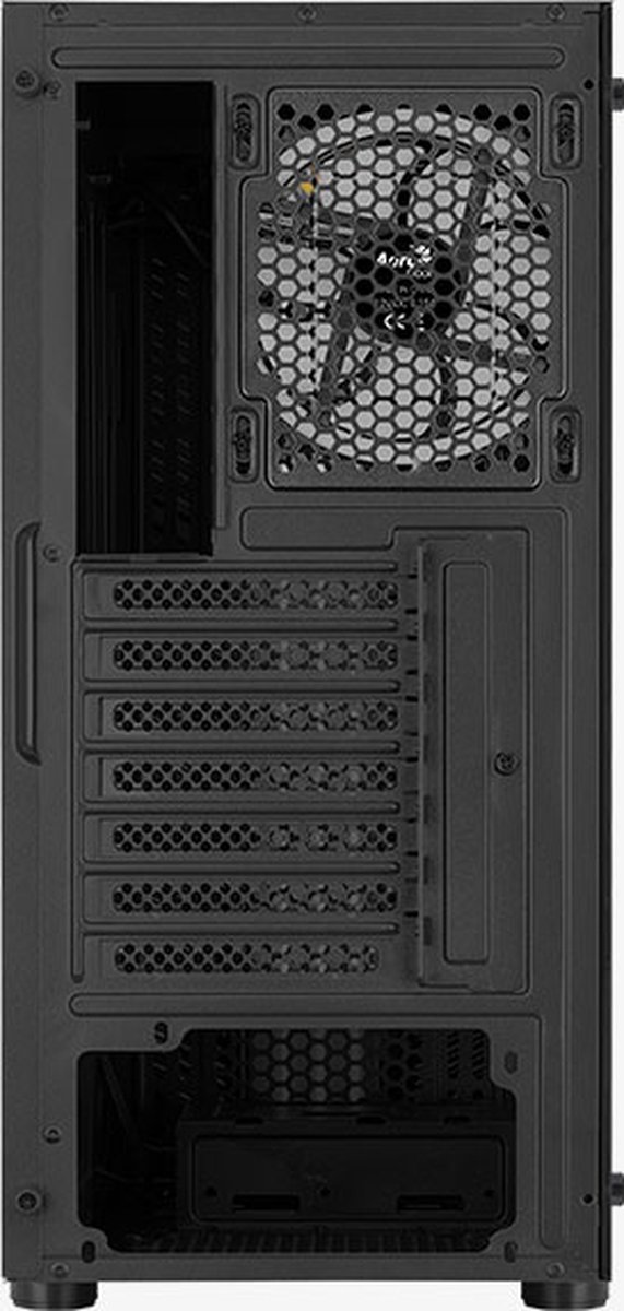 Aerocool Prime-G-Bk-V2 Midi Tower Zwart behuizing - afbeelding 6