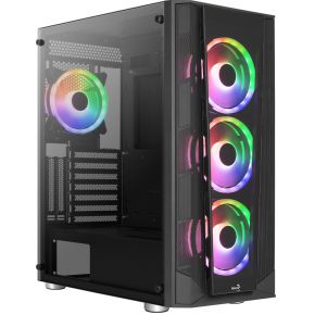 Aerocool Prism Argb Midi Tower Zwart behuizing - afbeelding 6