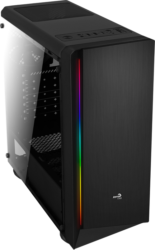 Aerocool rift midi tower behuizing 3 orig - Aerocool Rift Behuizing (Black)