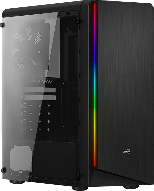 Aerocool rift midi tower behuizing - Aerocool Rift Behuizing (Black)