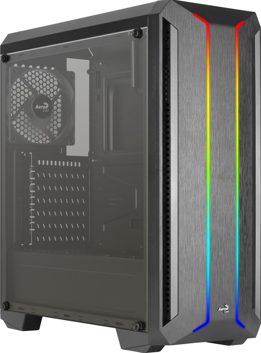 Skyline ARGB ATX Zwart Mid Tower Behuizing