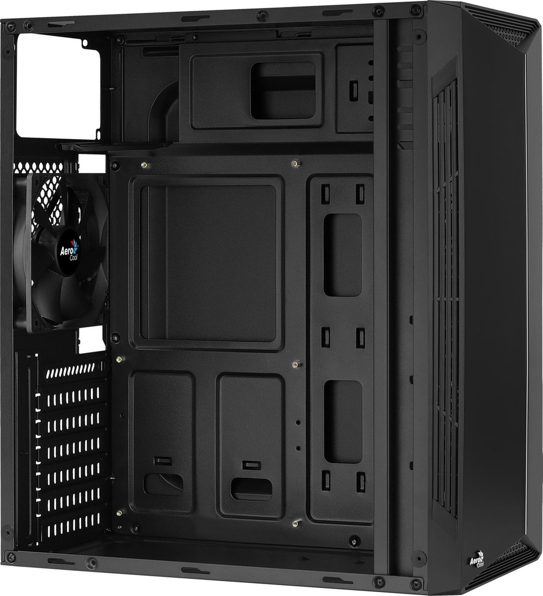 Aerocool Split Midi Tower Zwart behuizing - afbeelding 3
