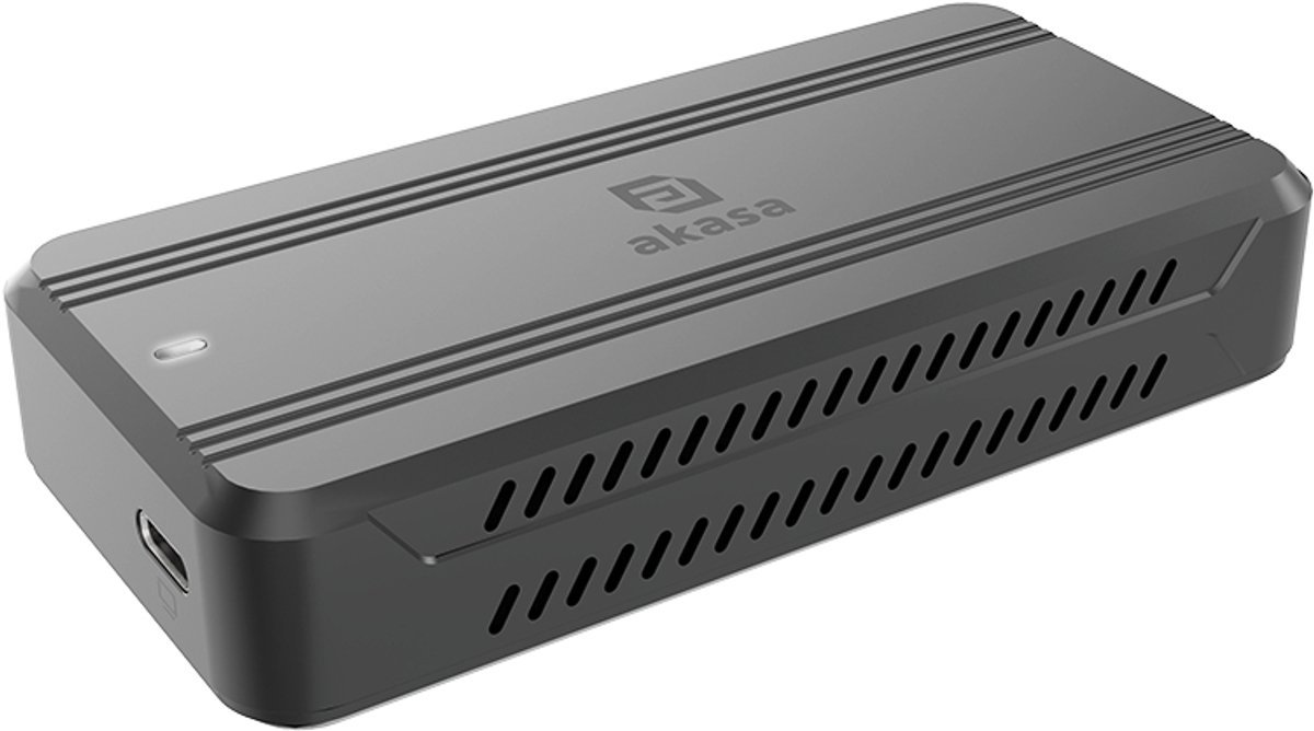 Akasa ak enu4m2 01 m 2 ssd - Akasa AK-ENU4M2-01 USB4 40Gbps Schijfbehuizing (zwart)