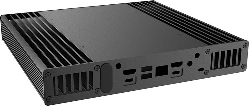 Akasa plato ws fanless case for inte 4 orig - Akasa Plato WS Mini Tower Zwart