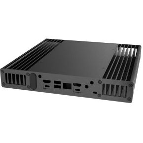 Plato WS Fanless UCFF Mini-PC Case Black - afbeelding 3