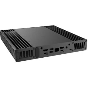 Plato WS Fanless UCFF Mini-PC Case Black - afbeelding 4