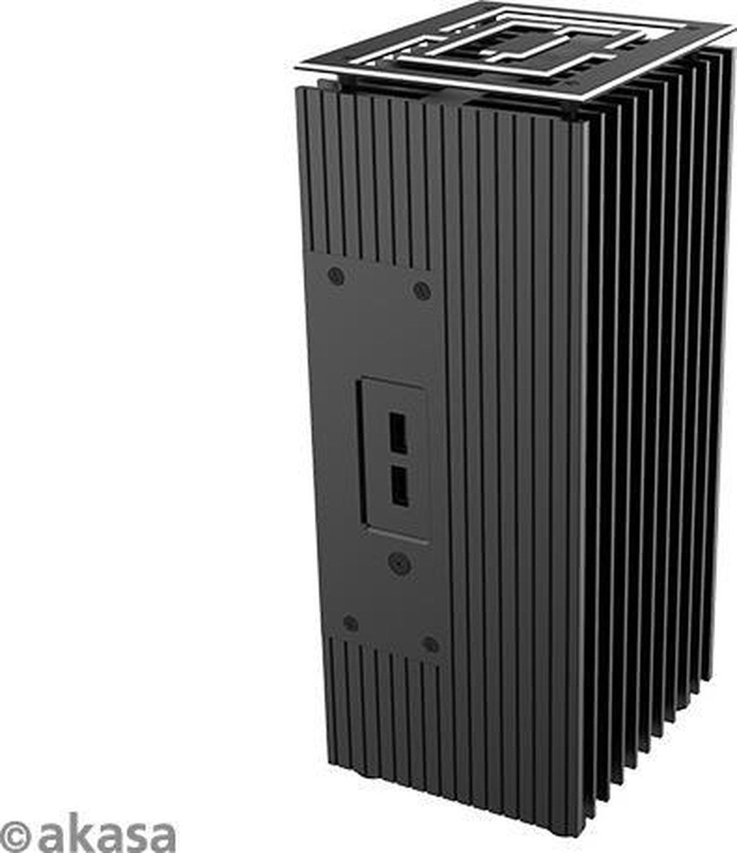 Akasa Akasa Turing Tn, Intel 11Th Gen Nuc (Tiger Canyon) Fanless Case
