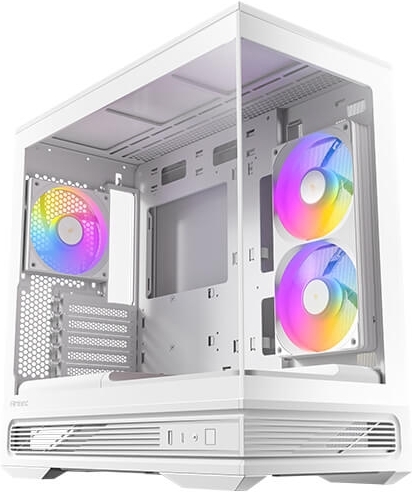 Antec c2m white mini tower behuizing 2 orig - Antec C2M ARGB Behuizing (White)