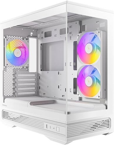 Antec c2m white mini tower behuizing - Antec C2M ARGB Behuizing (White)