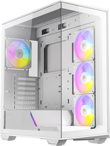 Antec c3 midi tower behuizing 17093 - Antec C3 ARGB Behuizing (White)