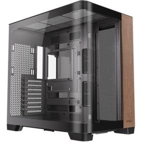Antec Antec C8 Curve Wood Full Tower Zwart, Transparant, Hout