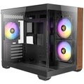 Antec Cx600M Midi Tower Zwart, Hout behuizing