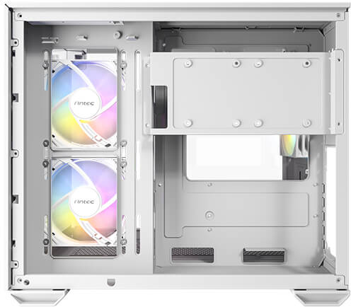 Antec cx600m trio white mini tower t 2 orig - Antec CX600M Trio ARGB Behuizing (White)