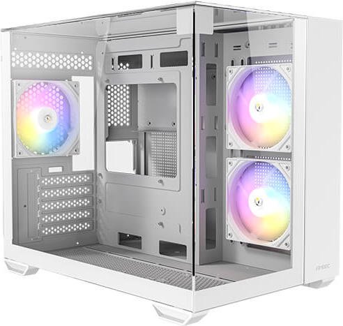 Antec cx600m trio white mini tower t - Antec CX600M Trio ARGB Behuizing (White)