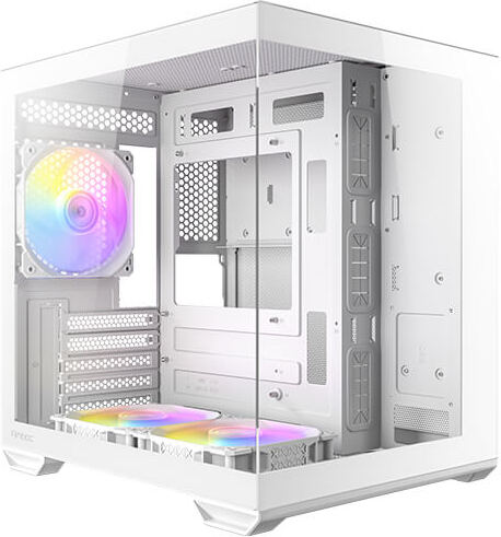 Antec cx60m mini tower behuizing 16010 2 orig - Antec CX60M ARGB Behuizing (White)