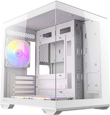Antec cx60m mini tower behuizing 16010 - Antec CX60M ARGB Behuizing (White)