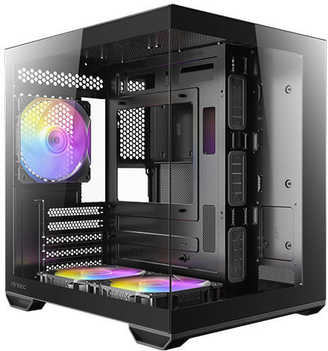 Antec cx60m mini tower behuizing 16674 2 orig - Antec CX60M ARGB Behuizing (Black)