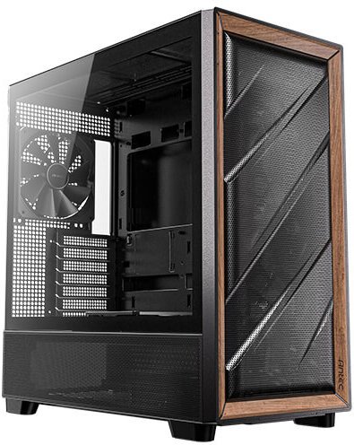 Antec flux midi tower behuizing 16368 - Antec FLUX Behuizing (Black)
