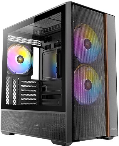 Antec flux rear midi tower zwart - Antec FLUX Rear Behuizing
