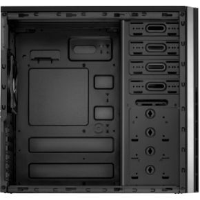 Antec Vsk4000B - U2/U3 Midi Tower Behuizing - Zwart - Gegalvaniseerd Staal - afbeelding 4