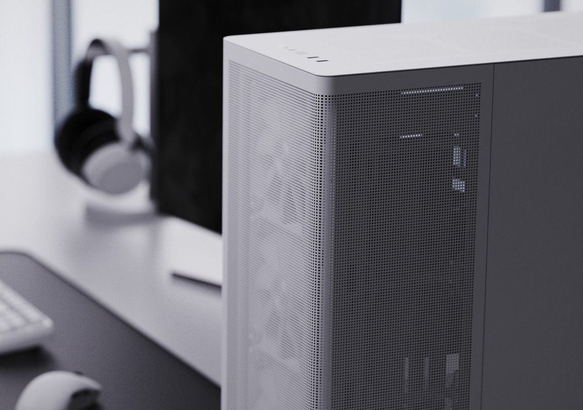 Apnx C1-R-Wt-V1 Midi Tower Wit behuizing - afbeelding 7