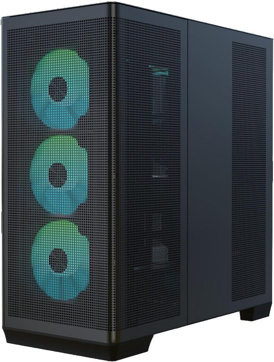 APNX Apnx Geh Midi C1-R-Bk-V1 Computerbehuizing, Microatx, Mini-Itx Compatibel, Zwart