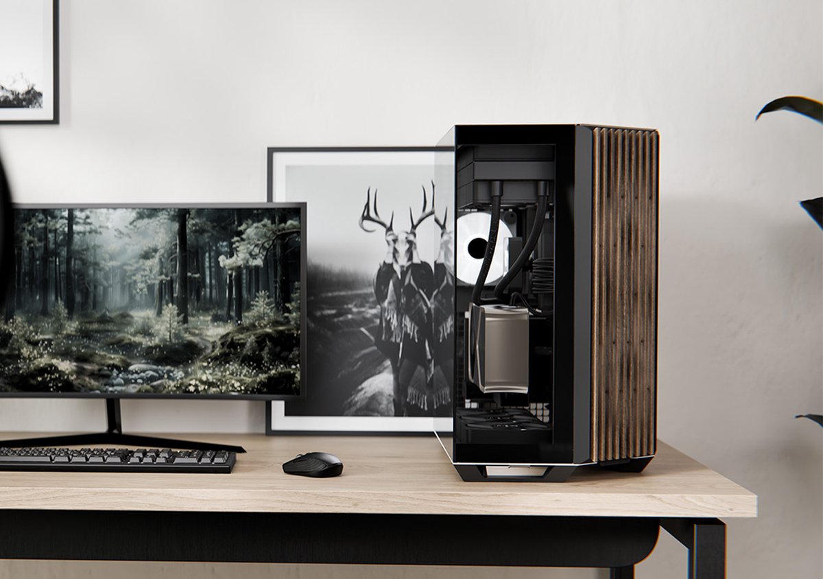 V1-W Black Wood Behuizing - afbeelding 2