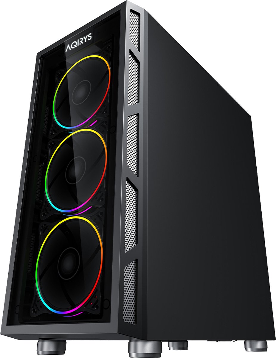 Aqirys Antares Midi Tower Zwart behuizing - afbeelding 4