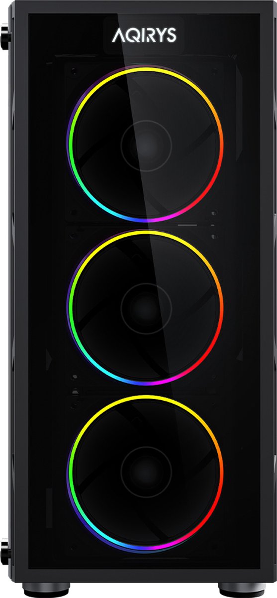 Aqirys Antares Midi Tower Zwart behuizing - afbeelding 7