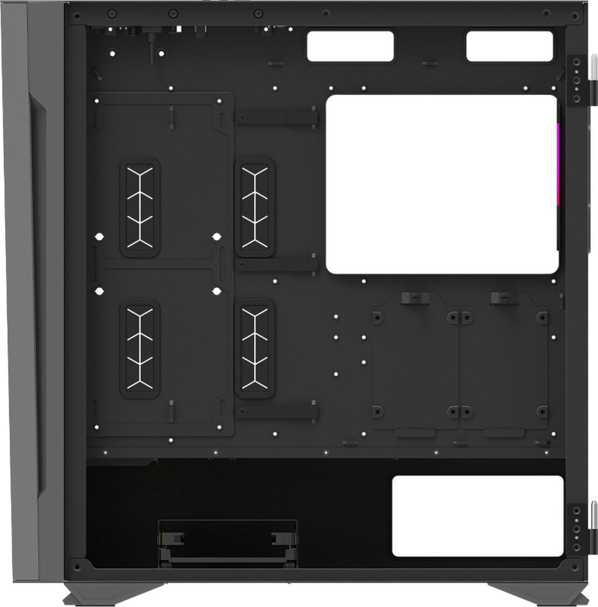 Aqirys Aquilla - Elegante Gaming-Behuizing - Gaming-Setup - Midi Tower - Pc - afbeelding 10