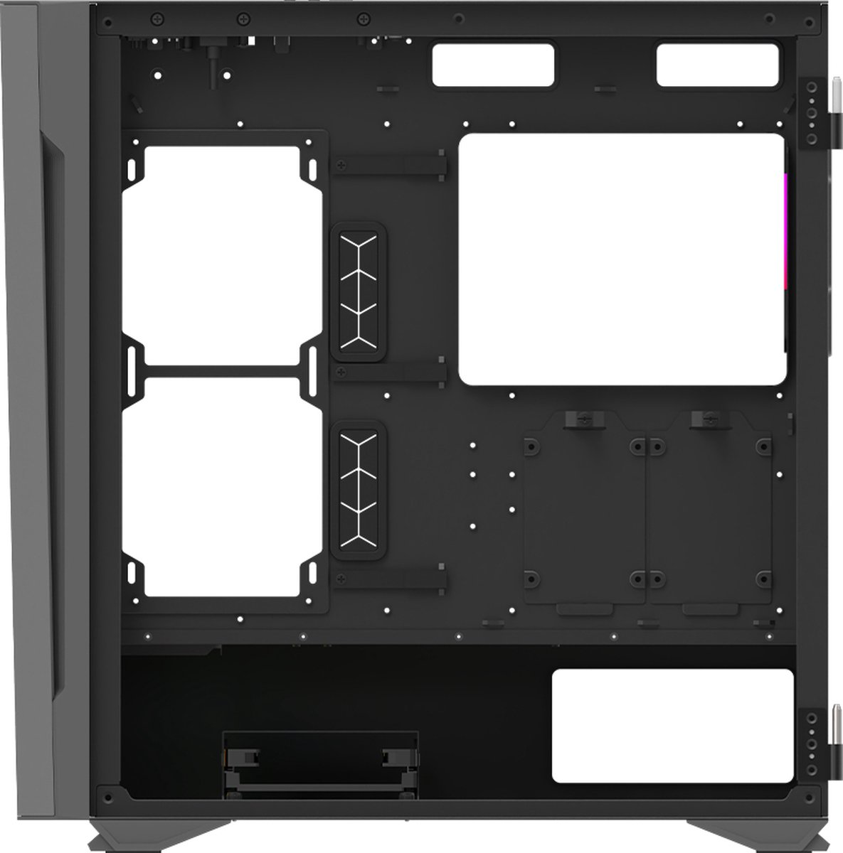 Aqirys Aquilla - Elegante Gaming-Behuizing - Gaming-Setup - Midi Tower - Pc - afbeelding 3