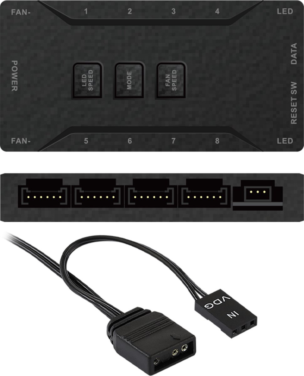 Aqirys Aquilla - Elegante Gaming-Behuizing - Gaming-Setup - Midi Tower - Pc - afbeelding 4