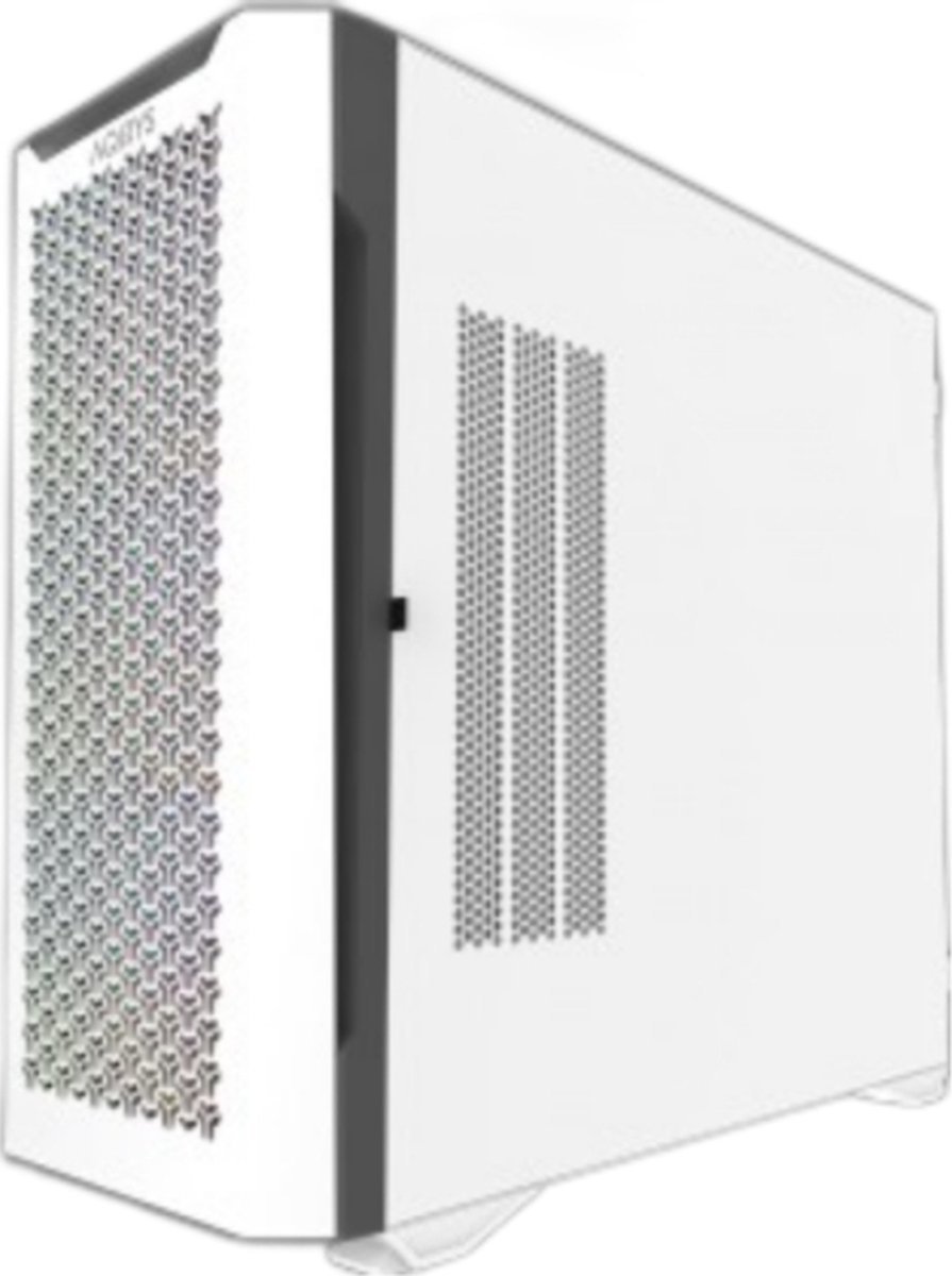 Aqirys Aquilla White Midi Tower Wit behuizing
