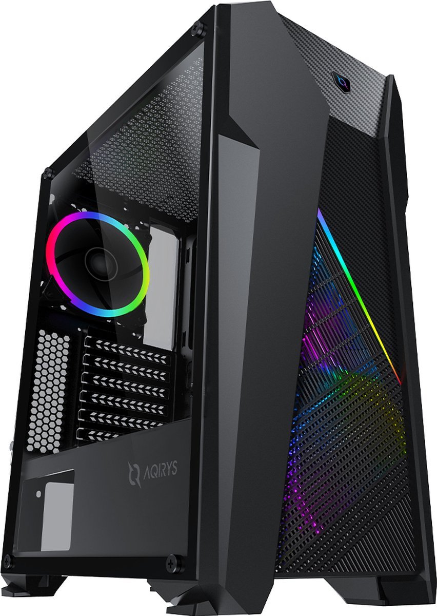 Aqirys Canopus Midi Tower Zwart behuizing