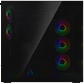 Arctic Xtender Vg Black (Tinted Glass) Midi Tower Zwart behuizing - afbeelding 2
