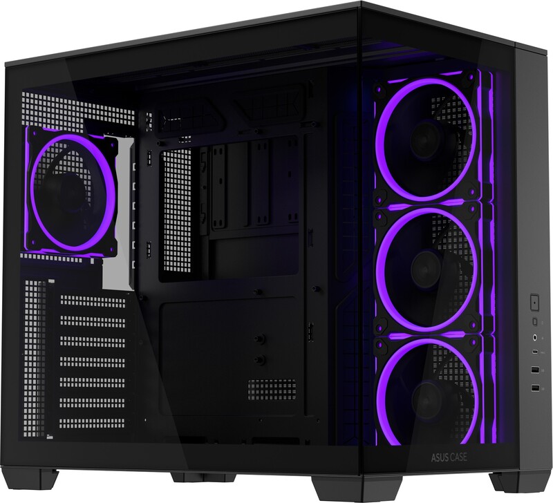 Asus a32 plus midi tower behuizing 398284 2 orig - ASUS A32 PLUS Behuizing (Black)