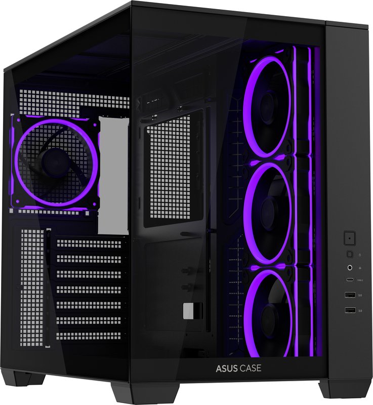 Asus a32 plus midi tower behuizing 398284 - ASUS A32 PLUS Behuizing (Black)