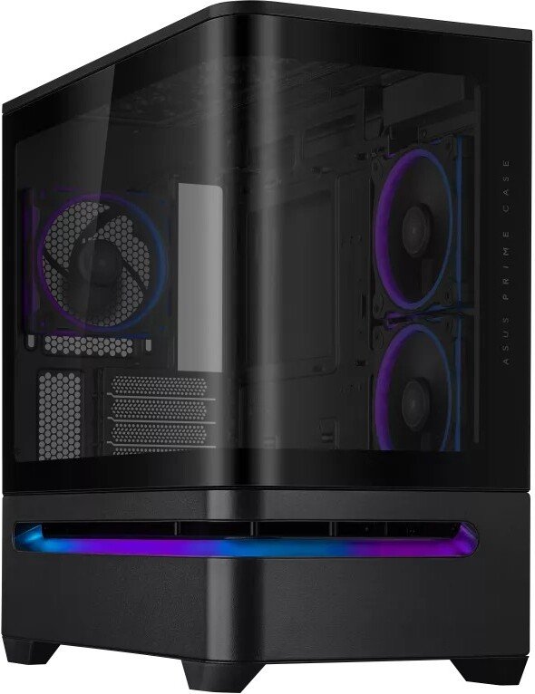 Asus prime ap202 midi tower behuizi 111 - ASUS Prime AP202 TG ARGB Behuizing (Black)