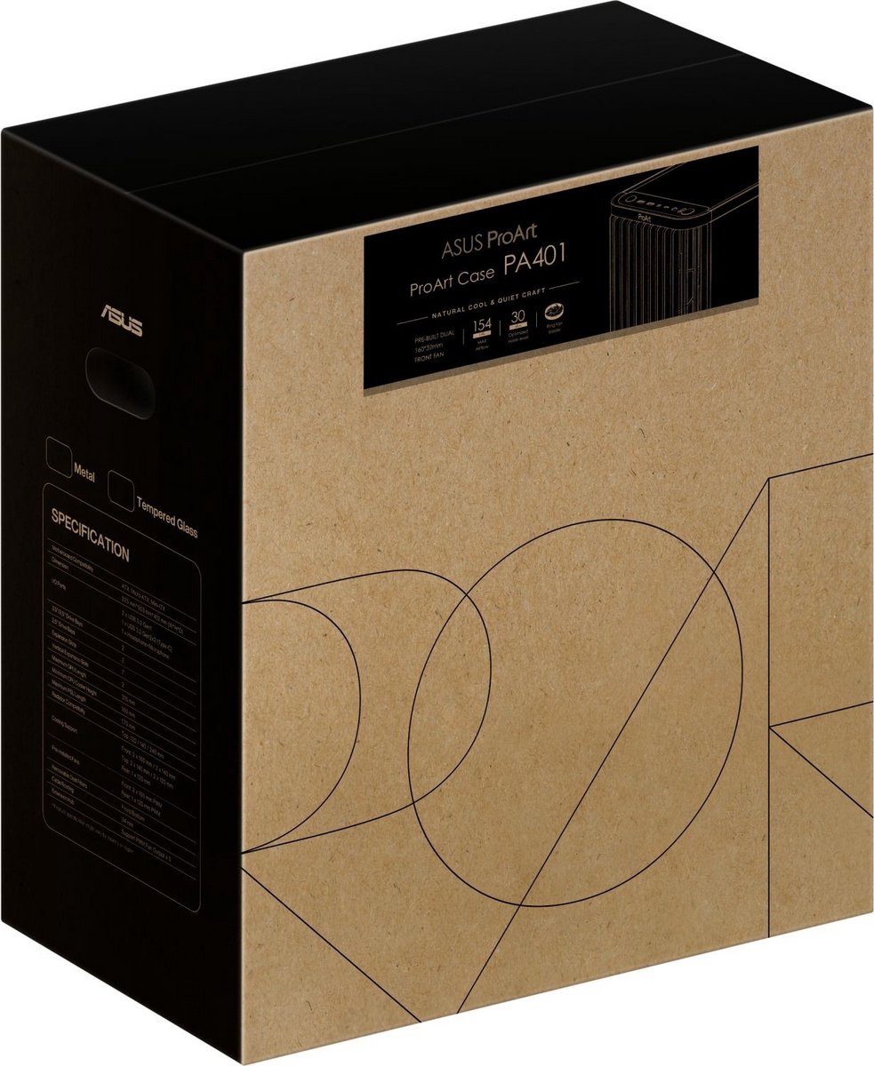 ProArt PA602 E-ATX Mid-Tower Case - afbeelding 6