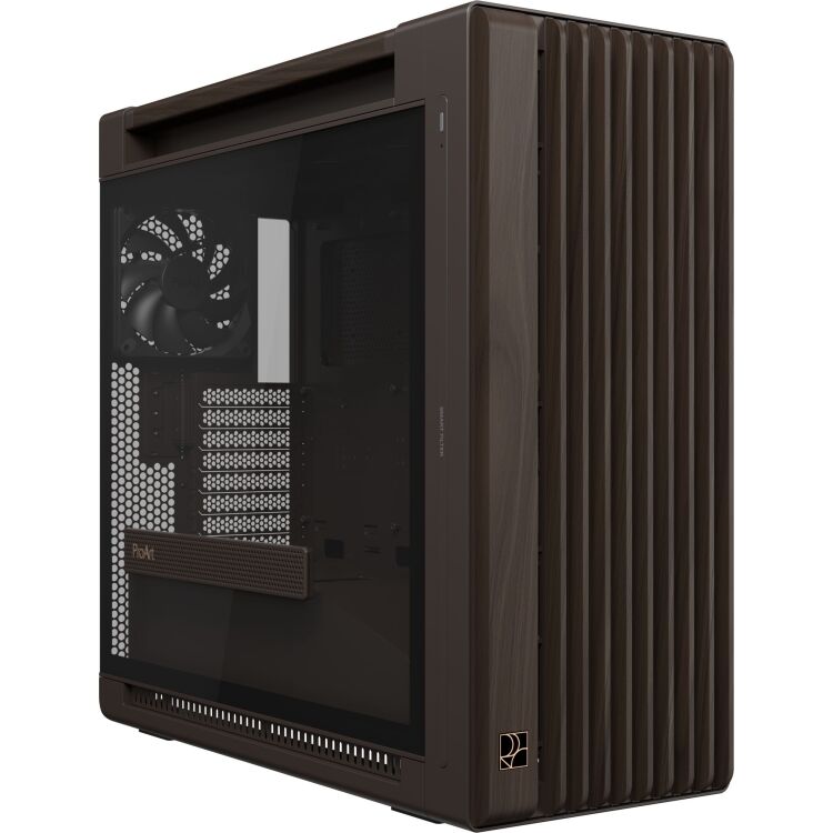 ASUS ASUS ProArt PA602 Wood Edition - Tempered Glass Panel big tower behuizing