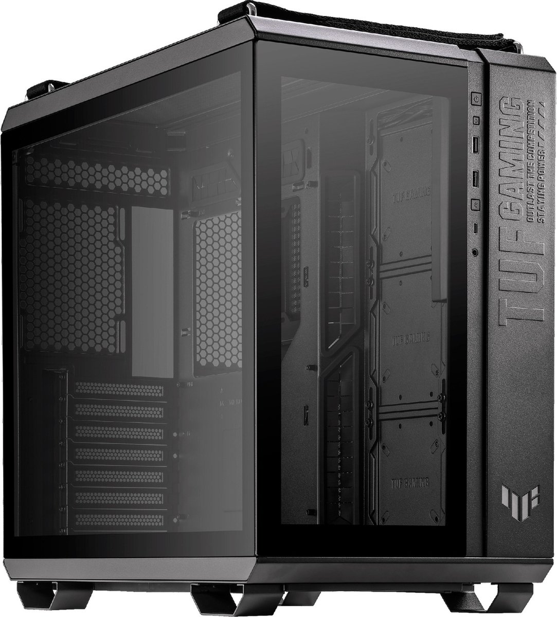 Asus Tuf Gaming Gt502 Zwart - Pc-Behuizing - Tower - Atx - Micro-Atx - Mini-Itx - afbeelding 8