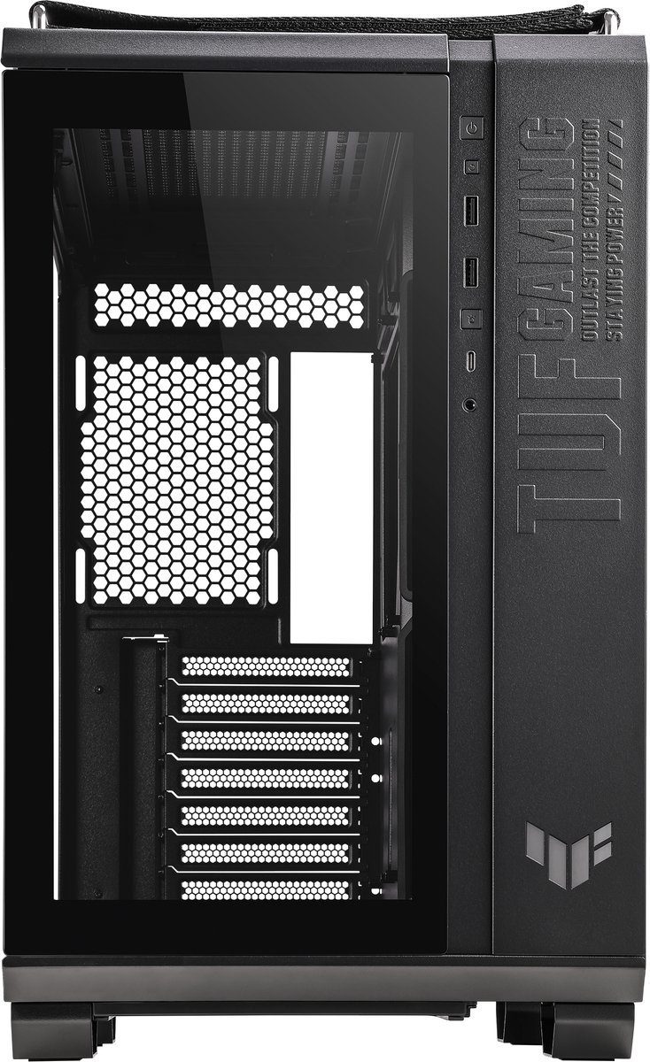 ASUS Asus Tuf Gaming Gt502 Zwart - Pc-Behuizing - Tower - Atx - Micro-Atx - Mini-Itx