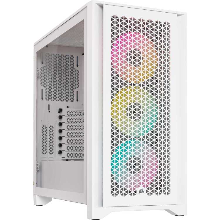 Corsair Corsair 4000D RGB AIRFLOW True White midi tower behuizing