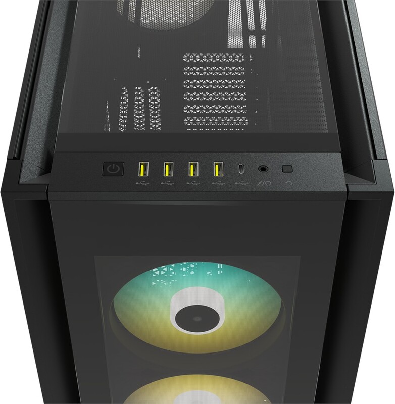 Atx semi tower box corsair icue 70 1591774 4 orig - Corsair iCUE 7000X RGB Full-Tower ATX PC Case - Black