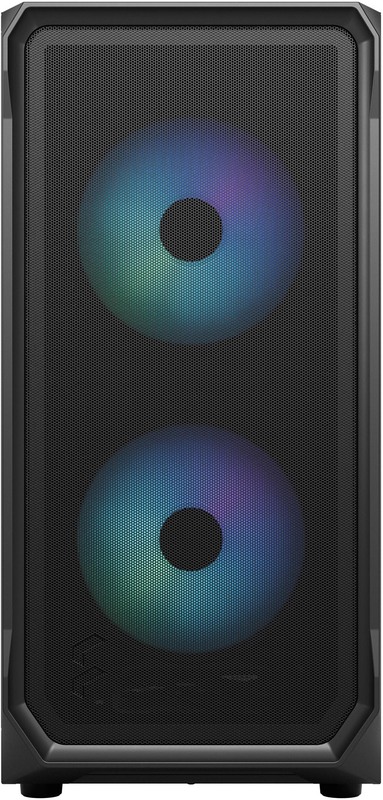 Atx semi tower box fractal focus 2 2 orig - Fractal Design Focus 2 RGB Black TG Clear Tint Behuizing
