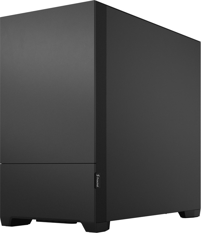 Atx semi tower box fractal pop bla 2 orig - Fractal Design Pop Mini Silent Black Solid Behuizing