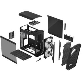 Torrent Compact RGB Black TG Light Tint Behuizing - afbeelding 7