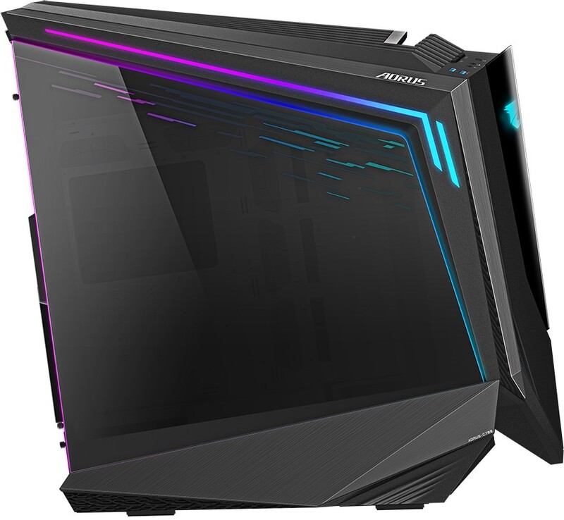 Atx semi tower box gigabyte gb bla 2 orig - Gigabyte AORUS C700 GLASS Behuizing
