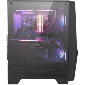 MSI MAG FORGE 100M Mid-Tower Gaming PC Case - afbeelding 2